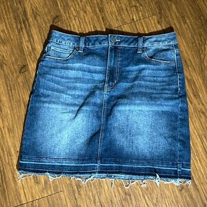 Denim skirt